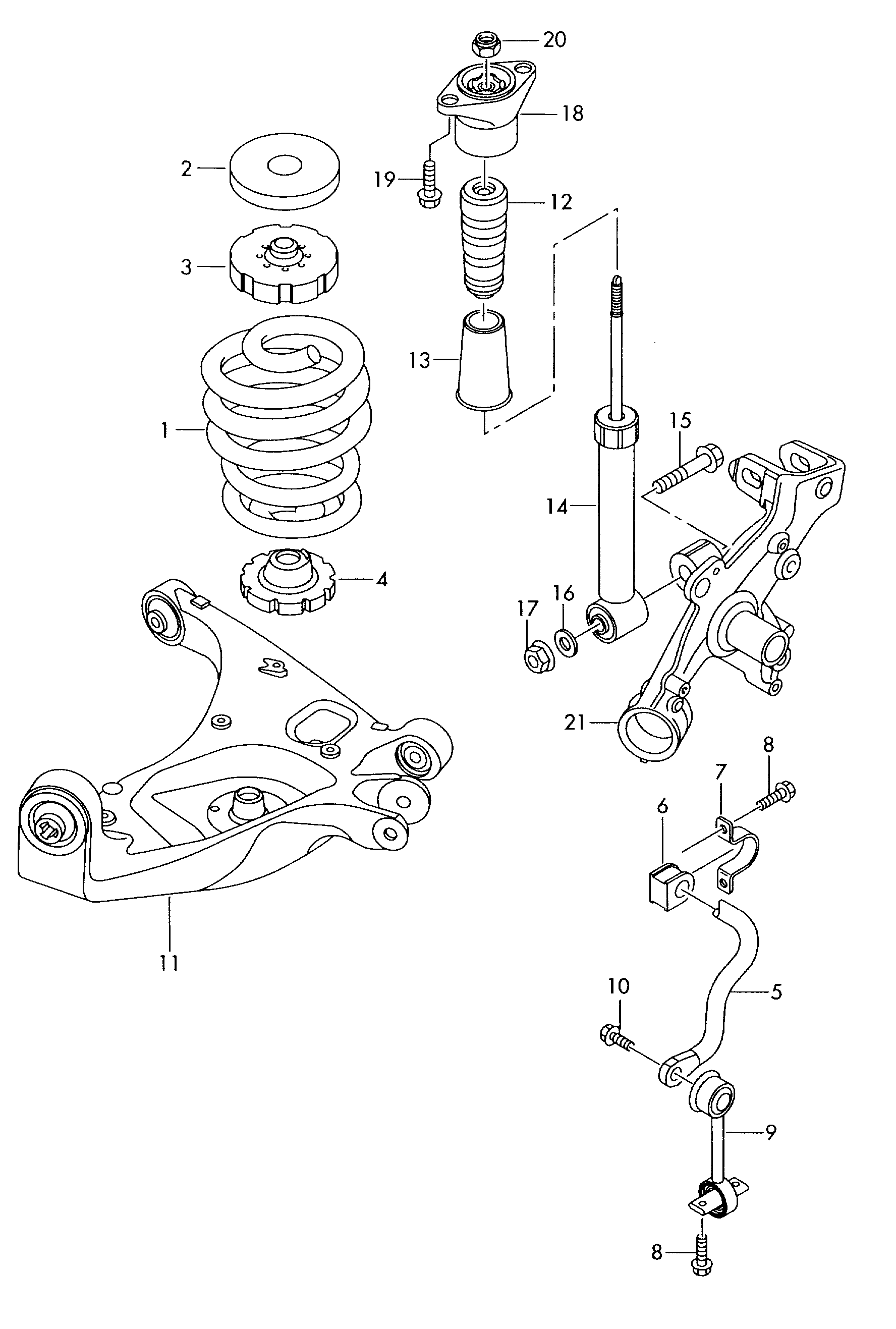 STC T405358 - Supporto ammortizzatore a molla www.autoricambi360.it