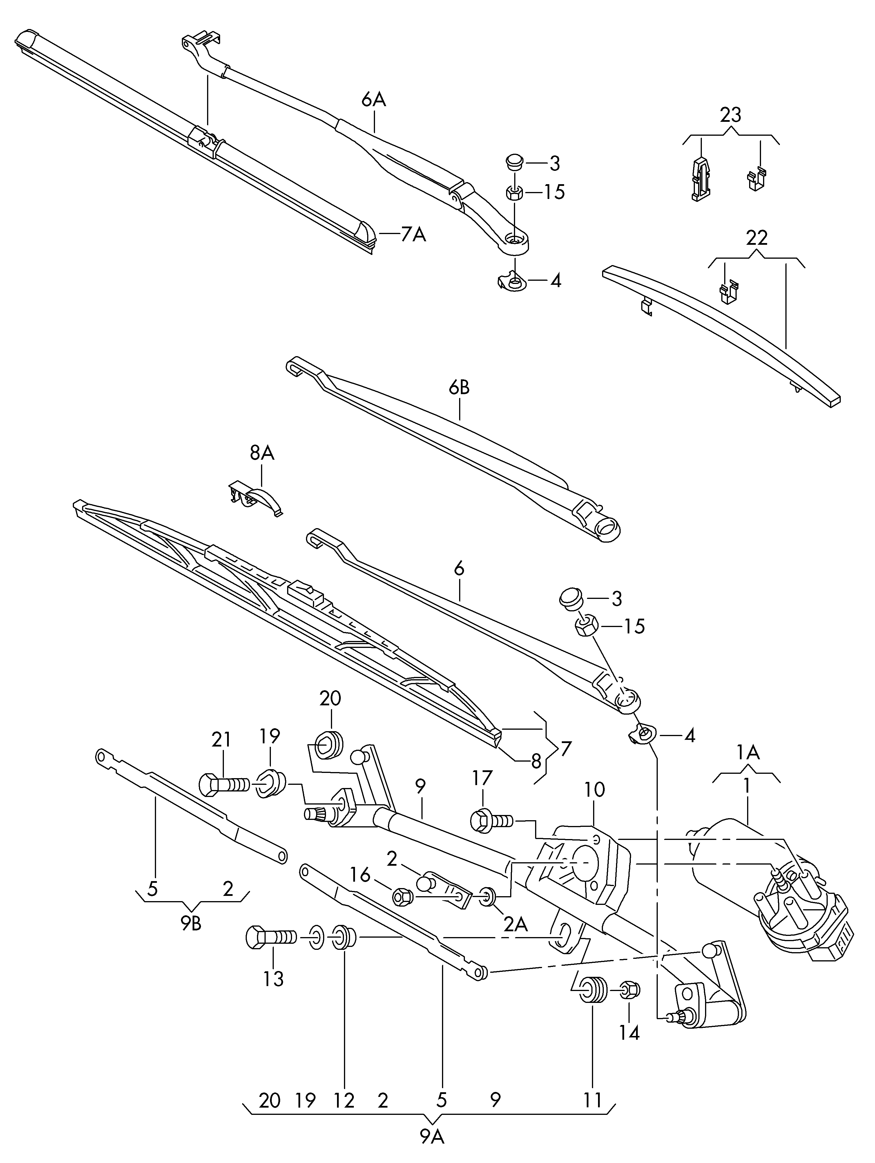 Magneti Marelli 085570175010 - Tiranteria tergicristallo www.autoricambi360.it