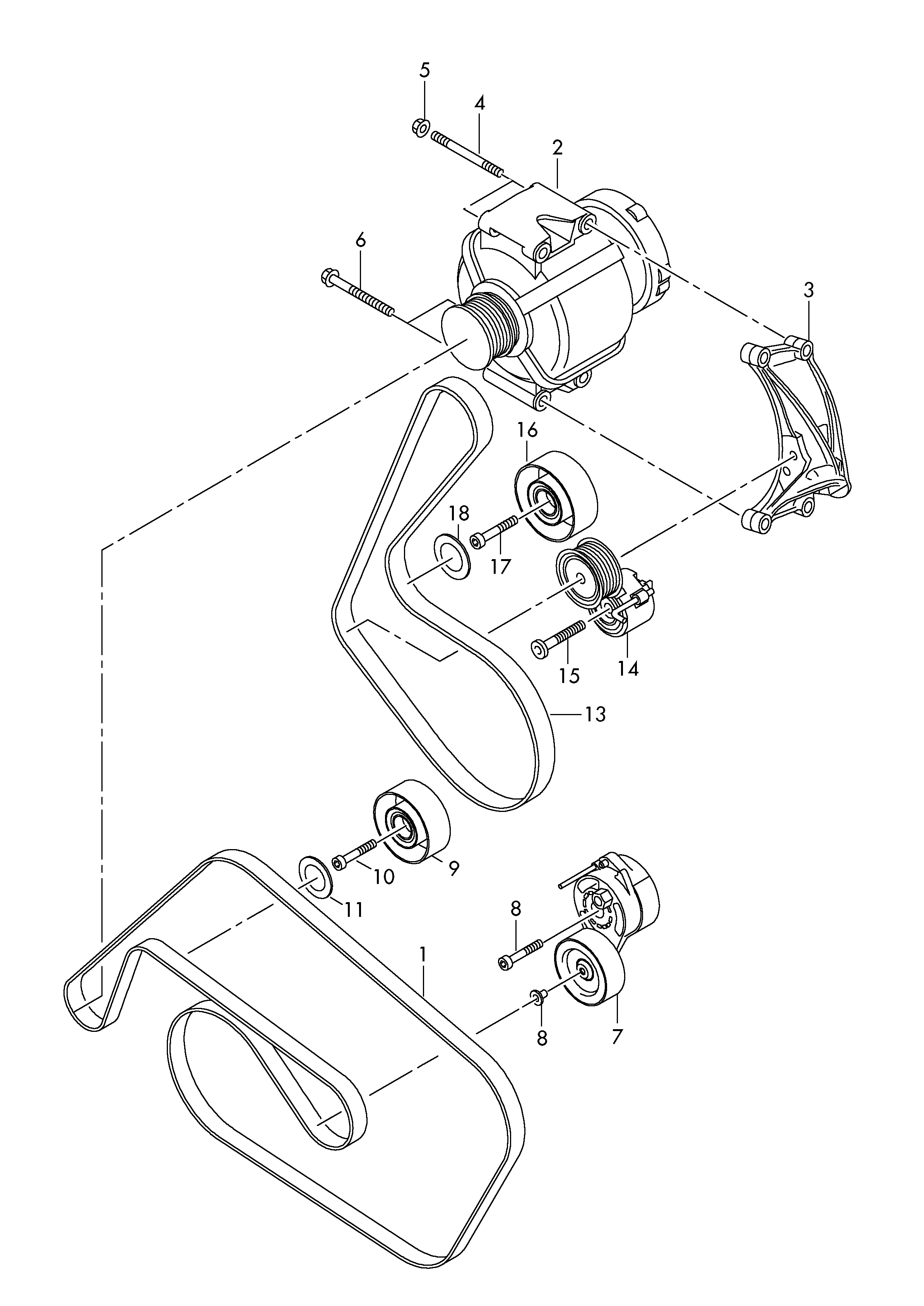 GATES 6PK2490 - Cinghia Poly-V www.autoricambi360.it