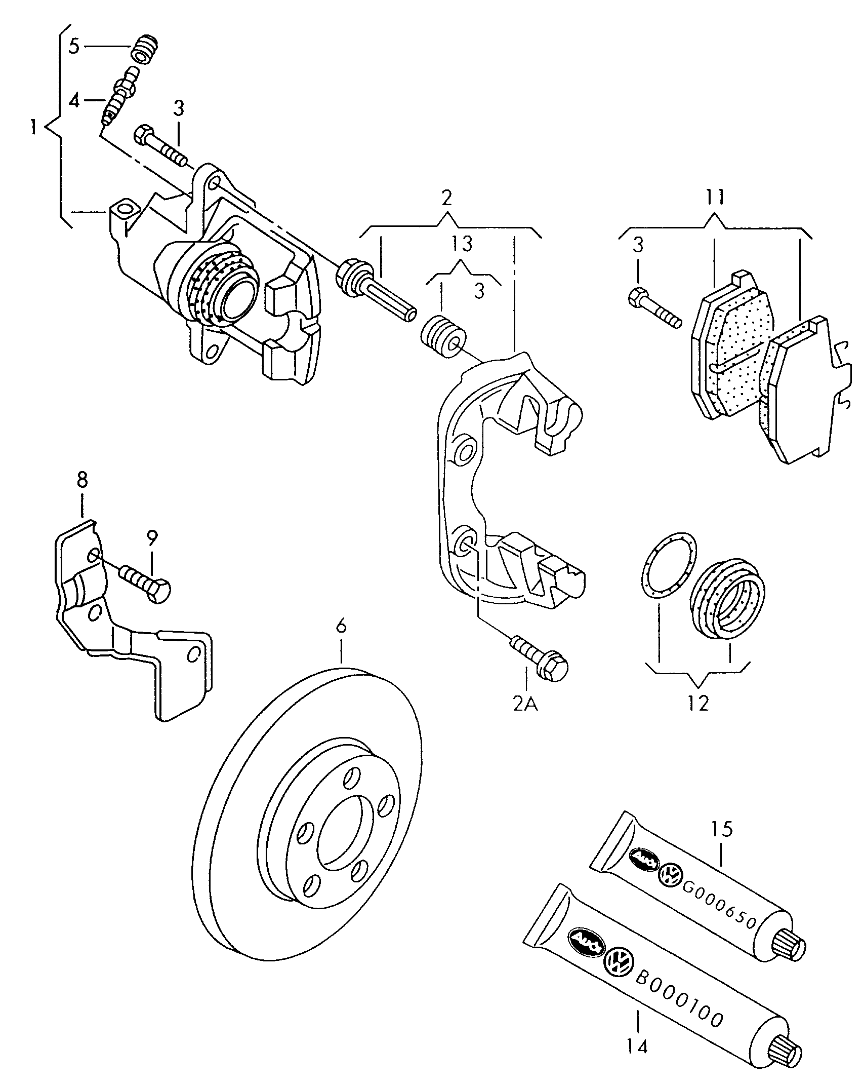 Samko 5SP216 - Kit pastiglie freno, Freno a disco www.autoricambi360.it