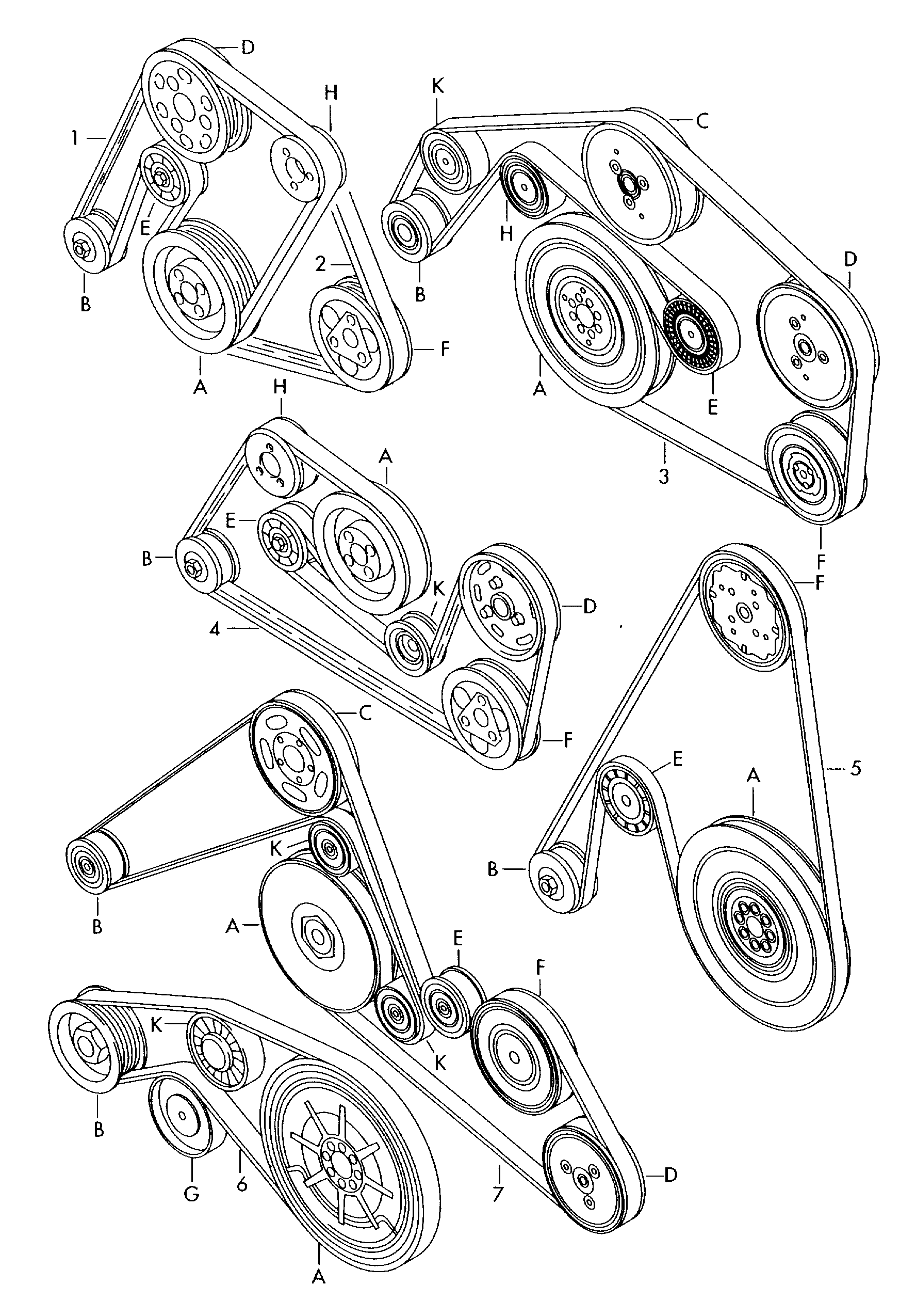 GATES 6PK2460 - Cinghia Poly-V www.autoricambi360.it