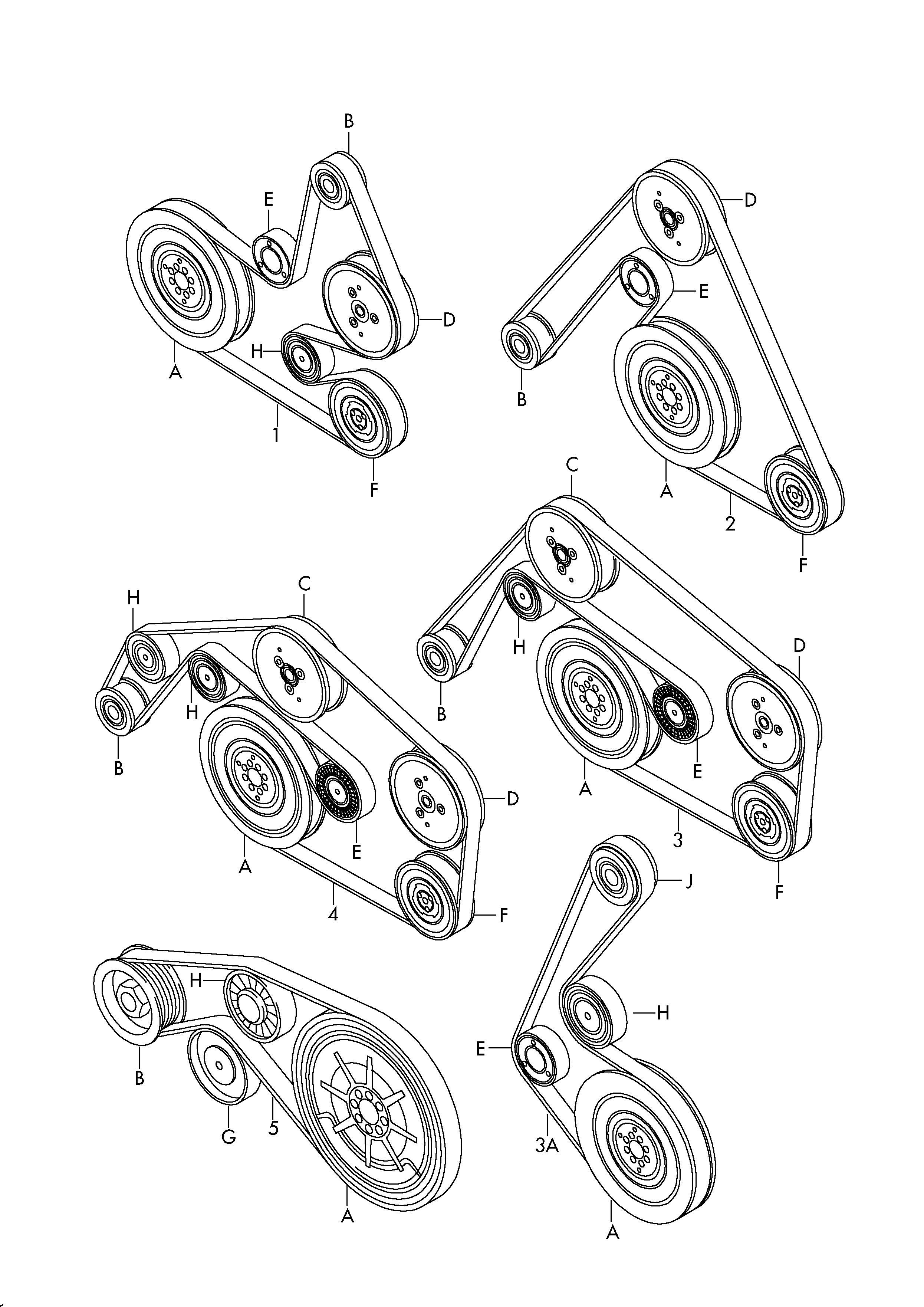 GATES 6PK2460 - Cinghia Poly-V www.autoricambi360.it