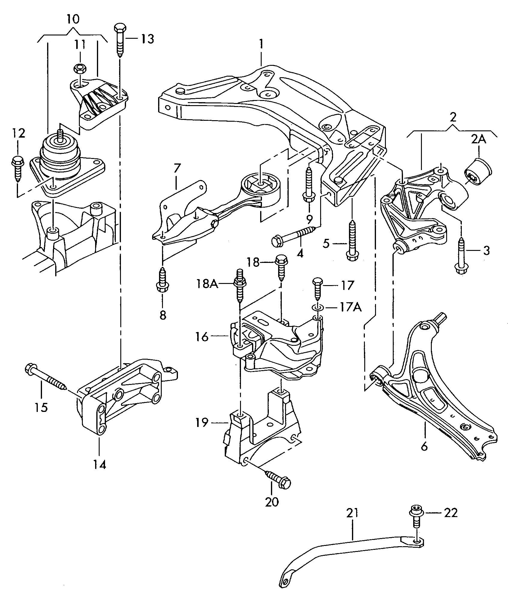 VEMA 210151 - Supporto, Braccio oscillante www.autoricambi360.it