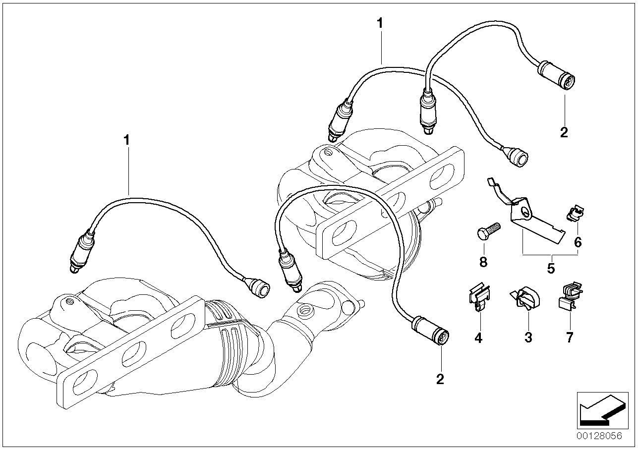 BMW 11781742050 - Sonda lambda www.autoricambi360.it