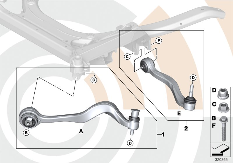 VEMA 210062 - Supporto, Braccio oscillante www.autoricambi360.it