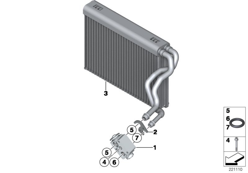 Frigair 702.30034 - Evaporatore, Climatizzatore www.autoricambi360.it