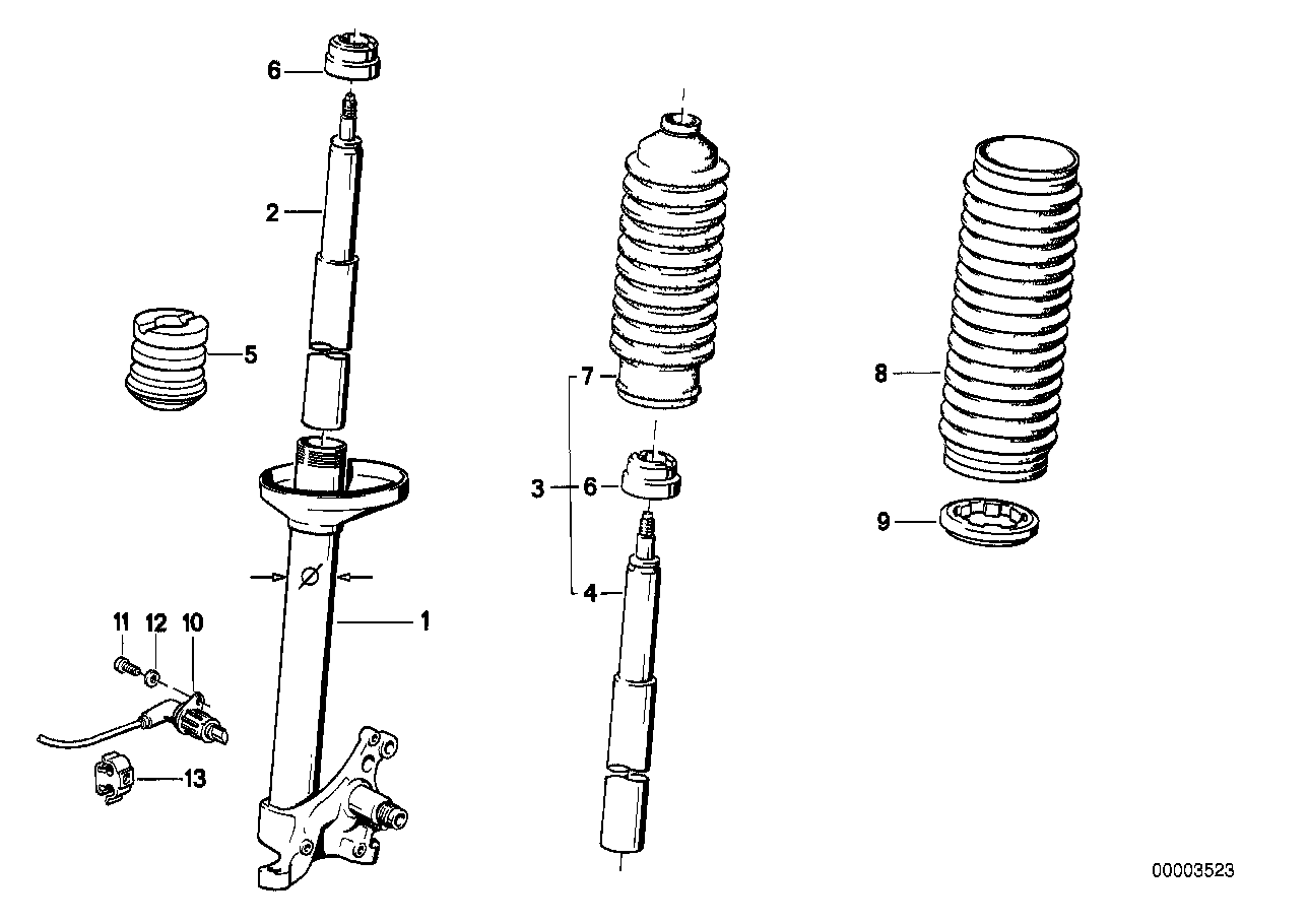 KYB 910084 - Kit parapolvere, Ammortizzatore www.autoricambi360.it