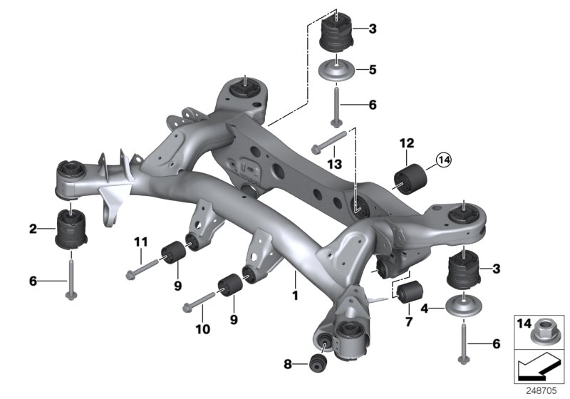 BMW 33 32 6 763 092 - Supporto, Braccio oscillante www.autoricambi360.it