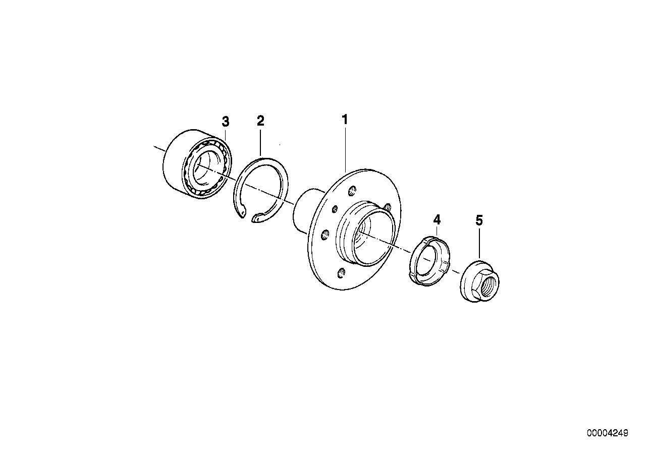 BMW 33411128346 - Kit cuscinetto ruota www.autoricambi360.it