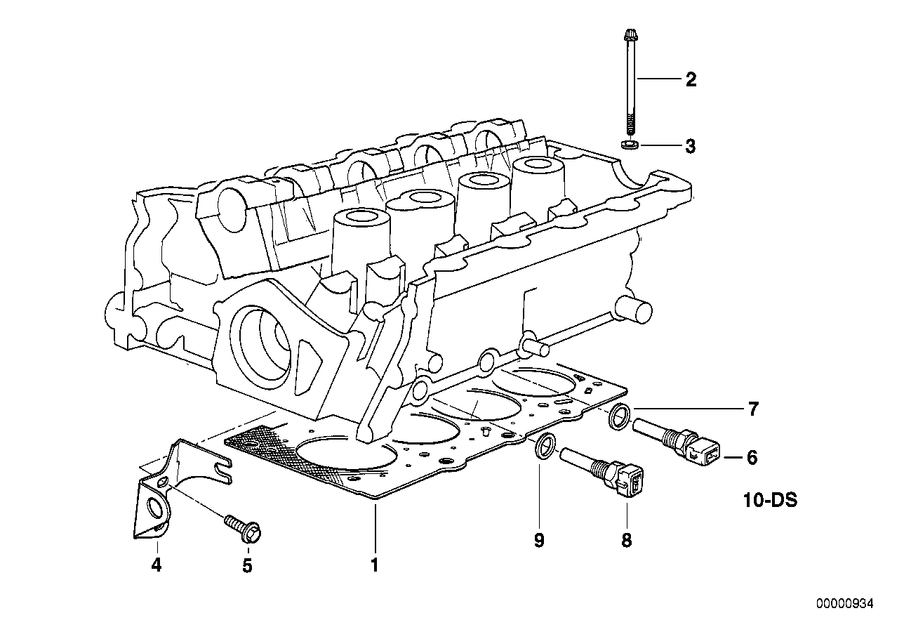 BMW 13 62 1 709 966 - Sensore, Temperatura refrigerante www.autoricambi360.it