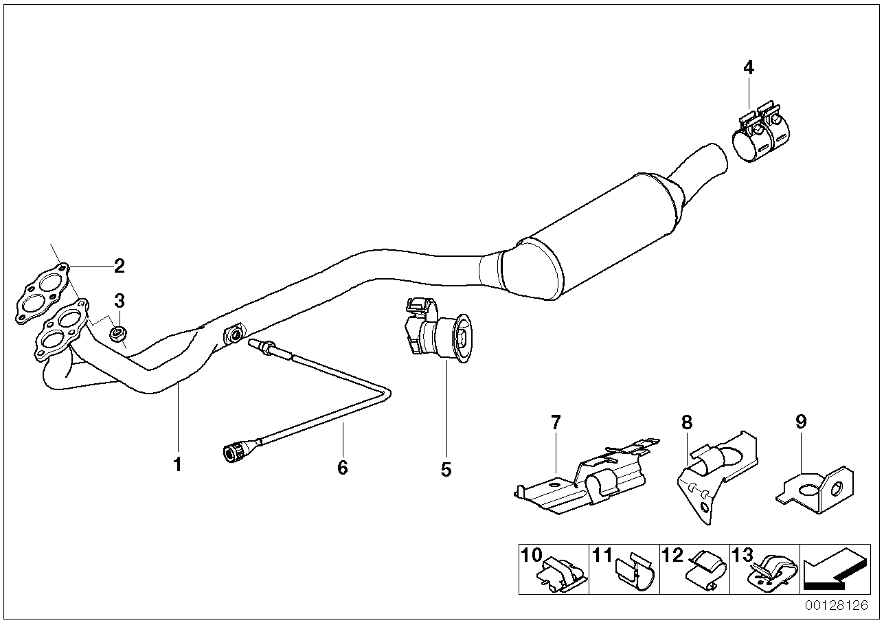 BMW 11781247999 - Sonda lambda www.autoricambi360.it