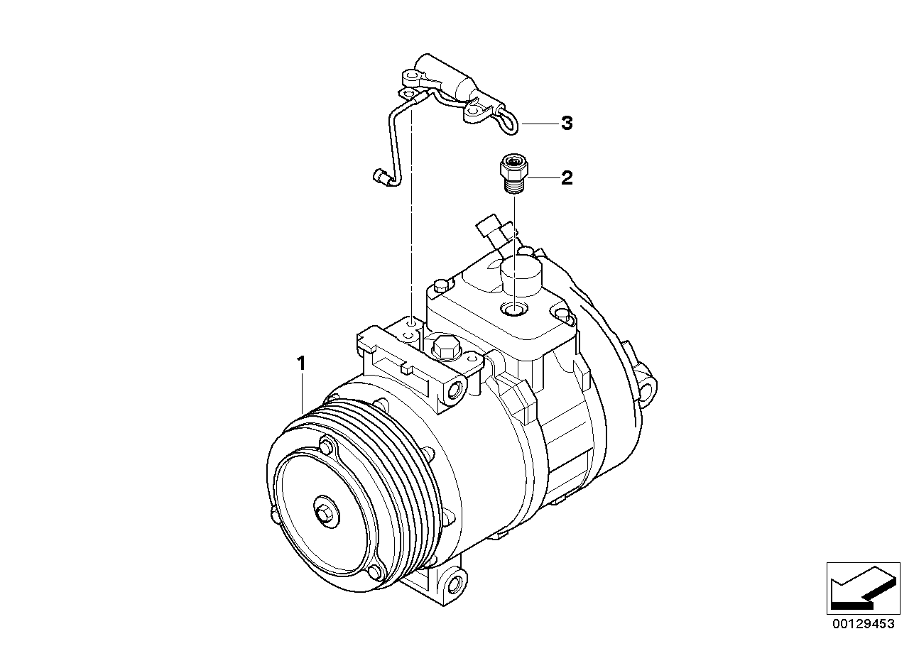 BMW 64 52 6 936 883 - Compressore, Climatizzatore www.autoricambi360.it