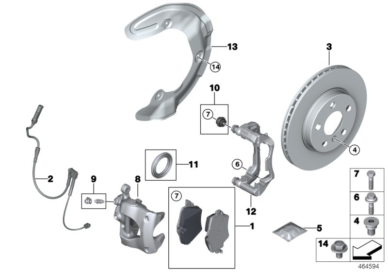 BMW 34116865713 - Discofreno www.autoricambi360.it