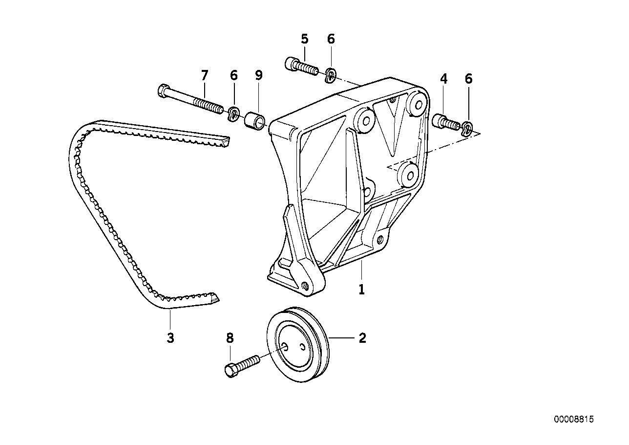 BMW 11 28 2 245 087 - Galoppino / Guidacinghia, Cinghia Poly-V www.autoricambi360.it