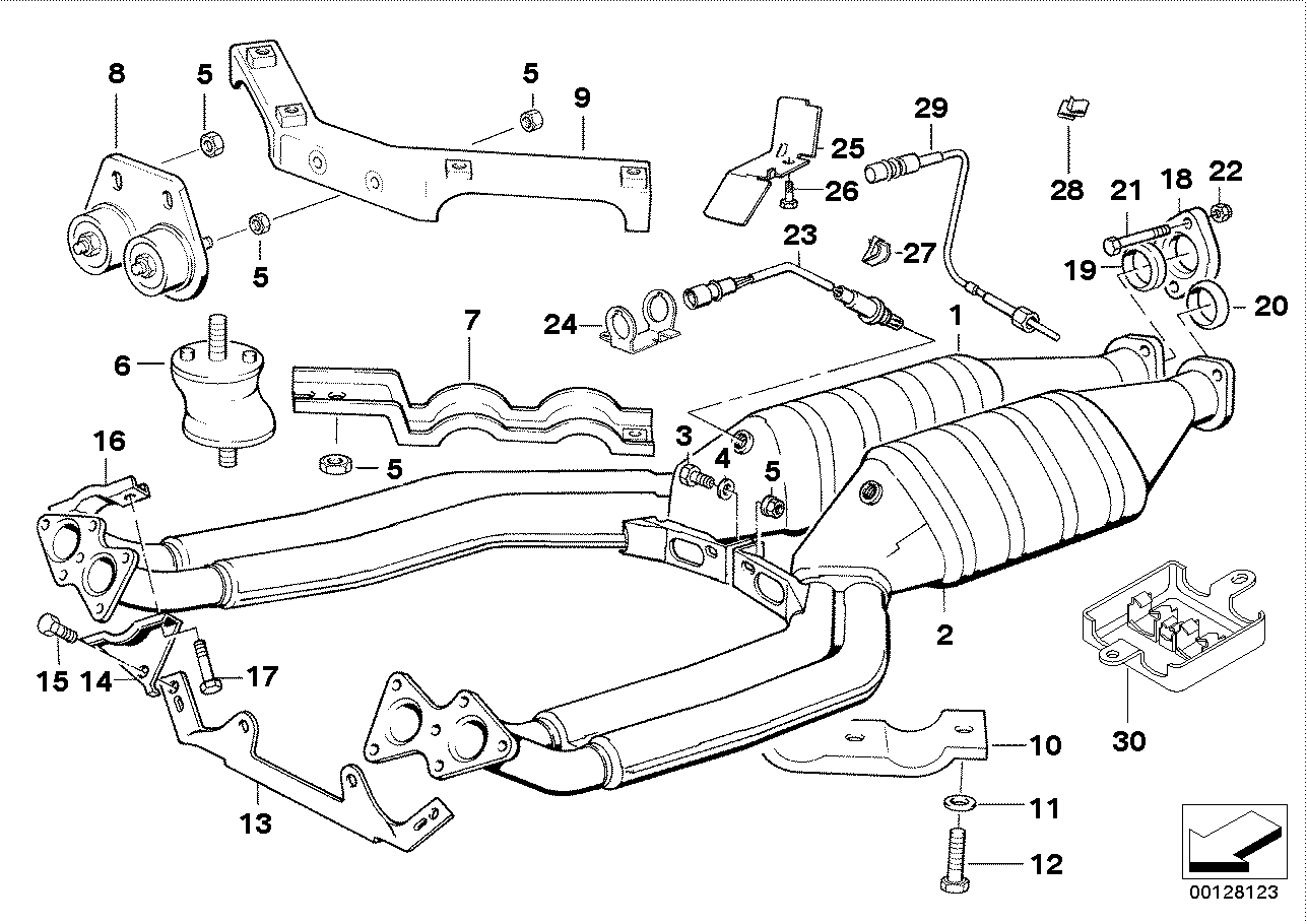 BMW 11 78 1 733 628 - Sonda lambda www.autoricambi360.it