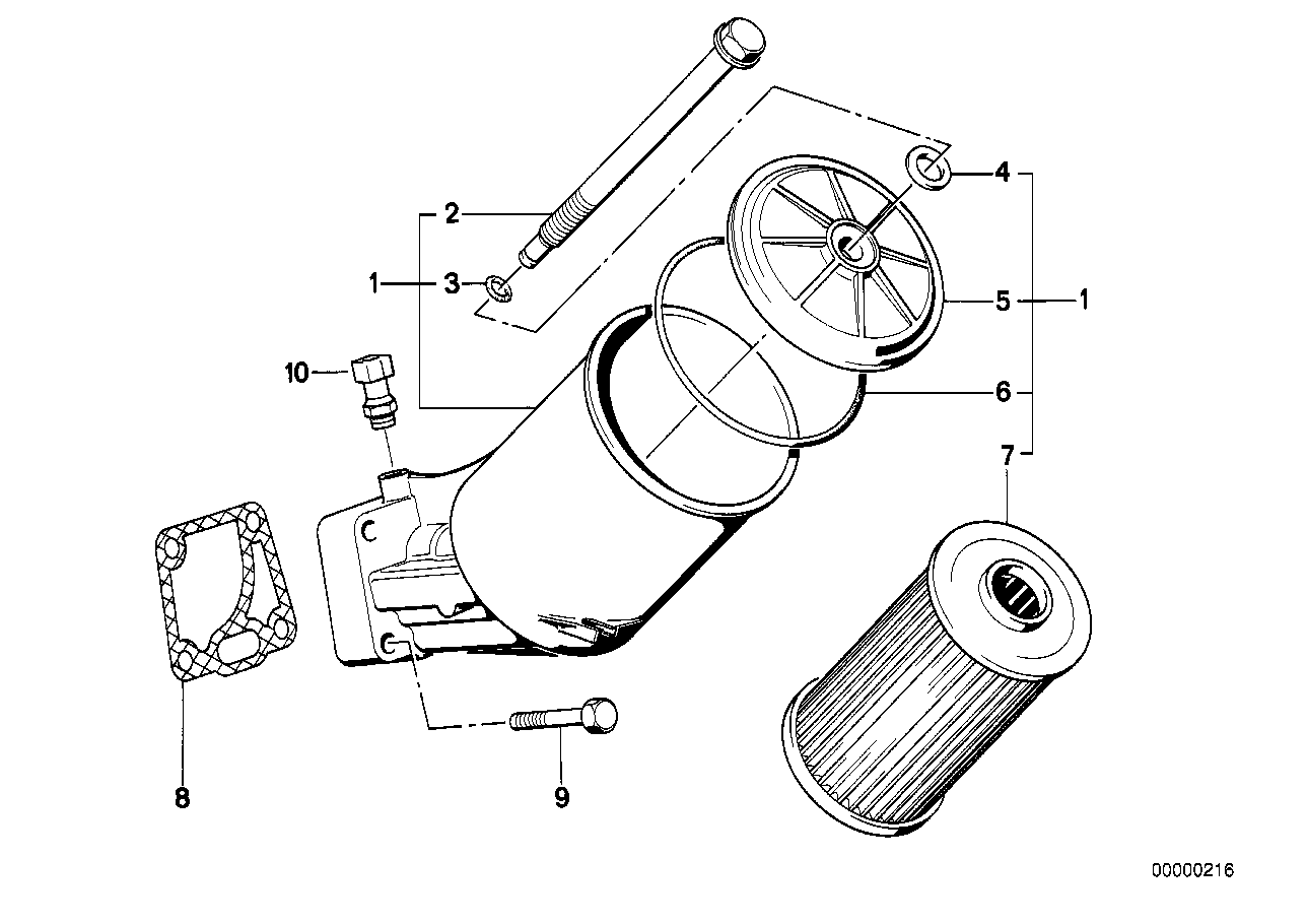 BMW 12 61 1 710 509 - Sensore, Pressione olio www.autoricambi360.it