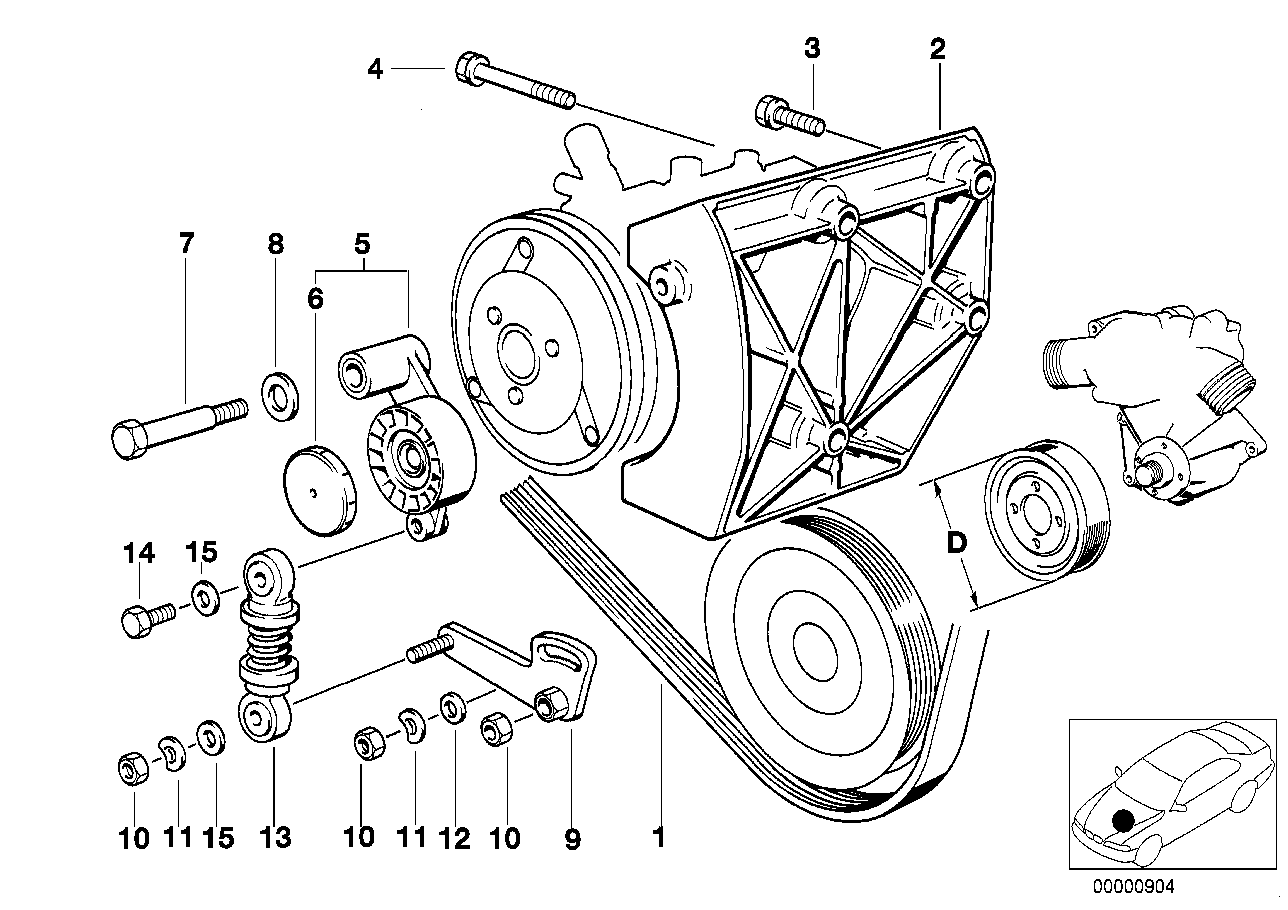 CONTINENTAL 6PK1190 - Cinghia Poly-V www.autoricambi360.it