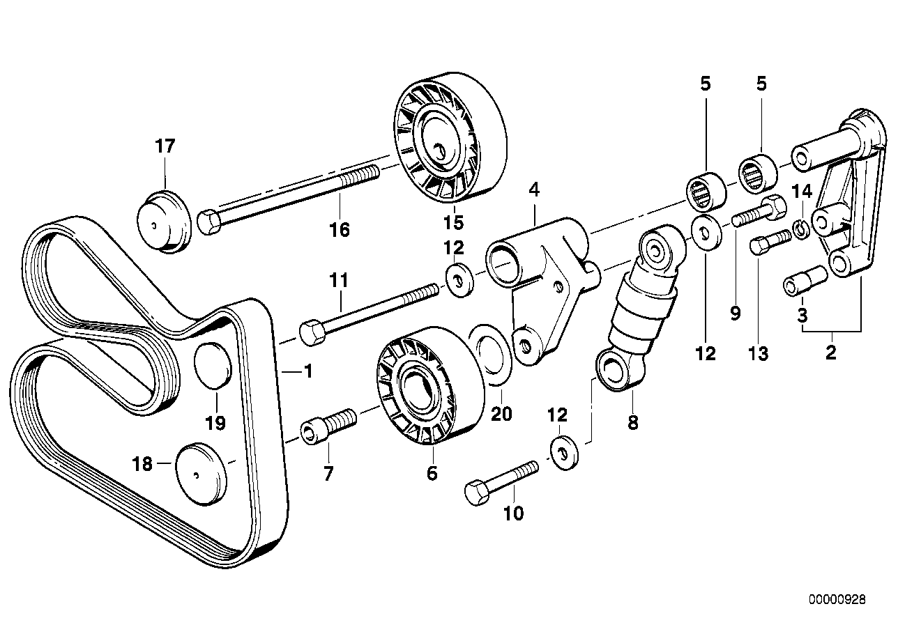 BMW 11287636378 - Cinghia Poly-V www.autoricambi360.it