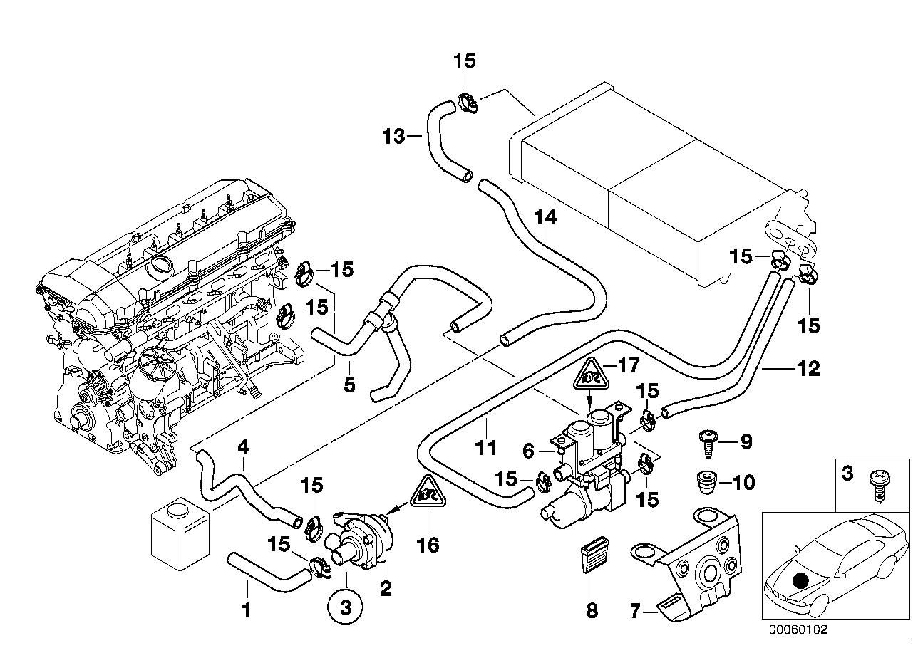 BMW 64128374995* - Puleggia cinghia, Alternatore www.autoricambi360.it