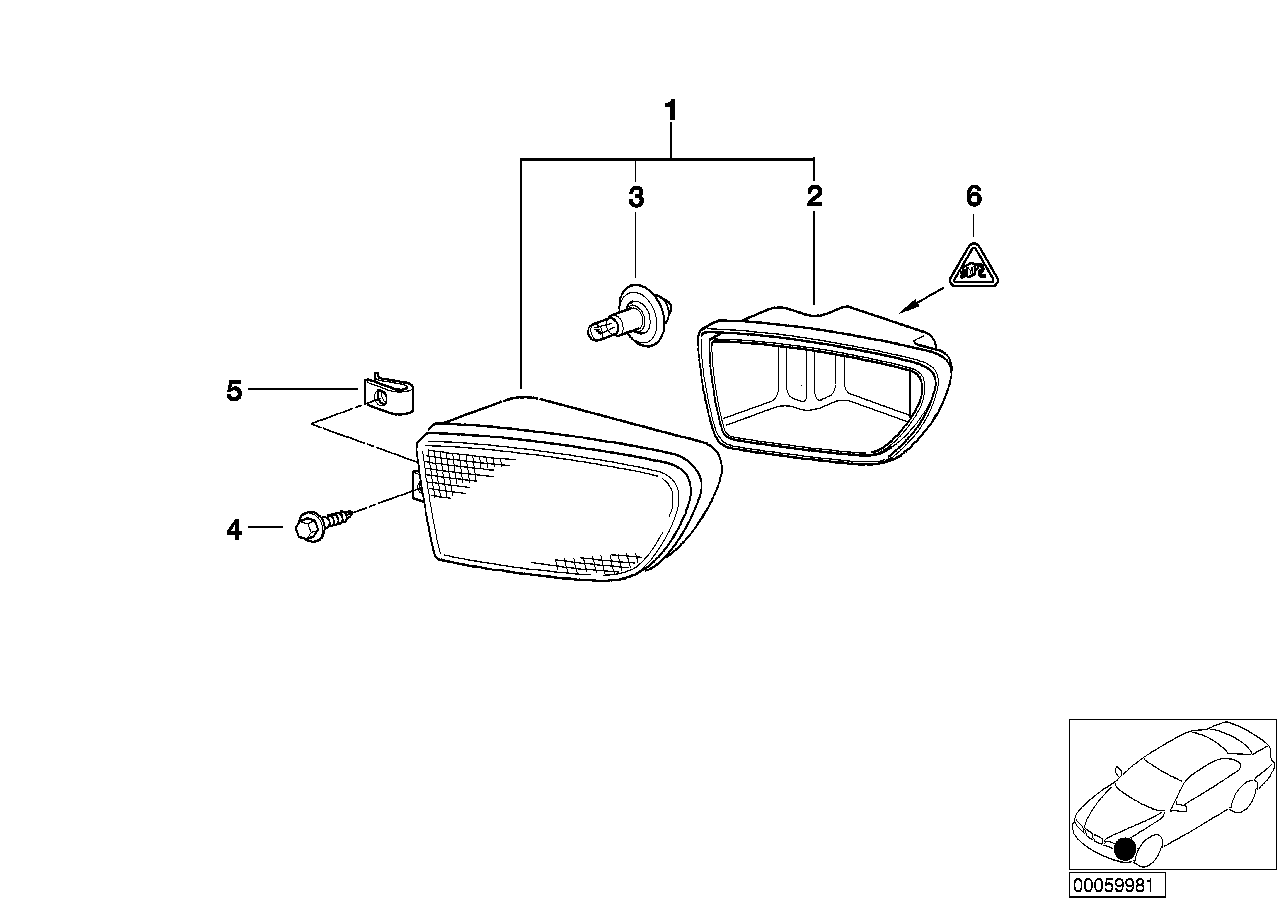 BMW 63 21 6 926 911 - Lampadina, Faro di svolta www.autoricambi360.it