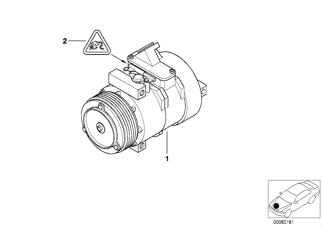 AHE 57435 - Compressore, Climatizzatore www.autoricambi360.it