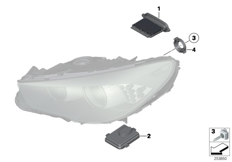 BMW 63117318327 - Centralina, Illuminazione www.autoricambi360.it