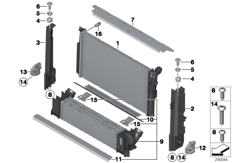 NRF 58410 - Radiatore, Raffreddamento motore www.autoricambi360.it