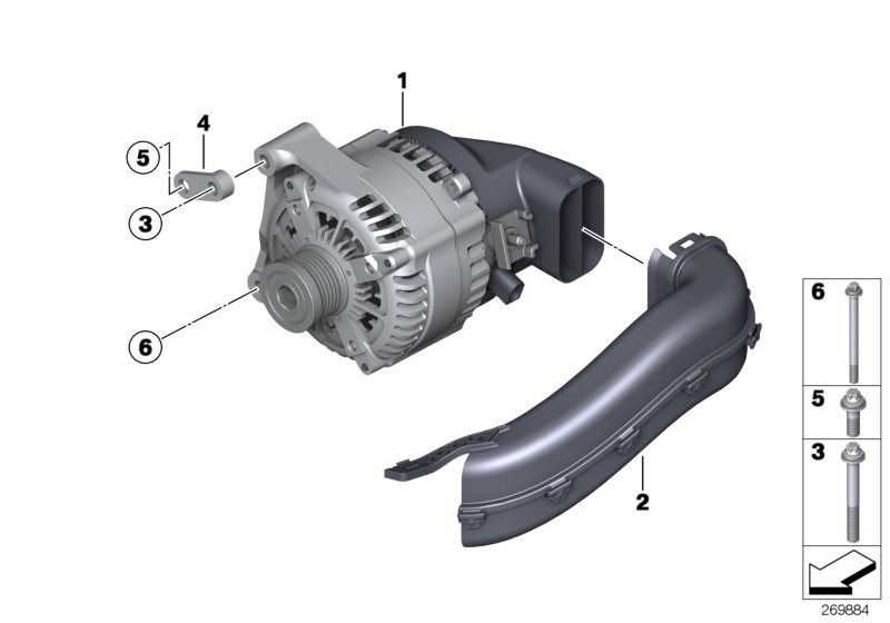 BMW 12317605060 - Alternatore www.autoricambi360.it