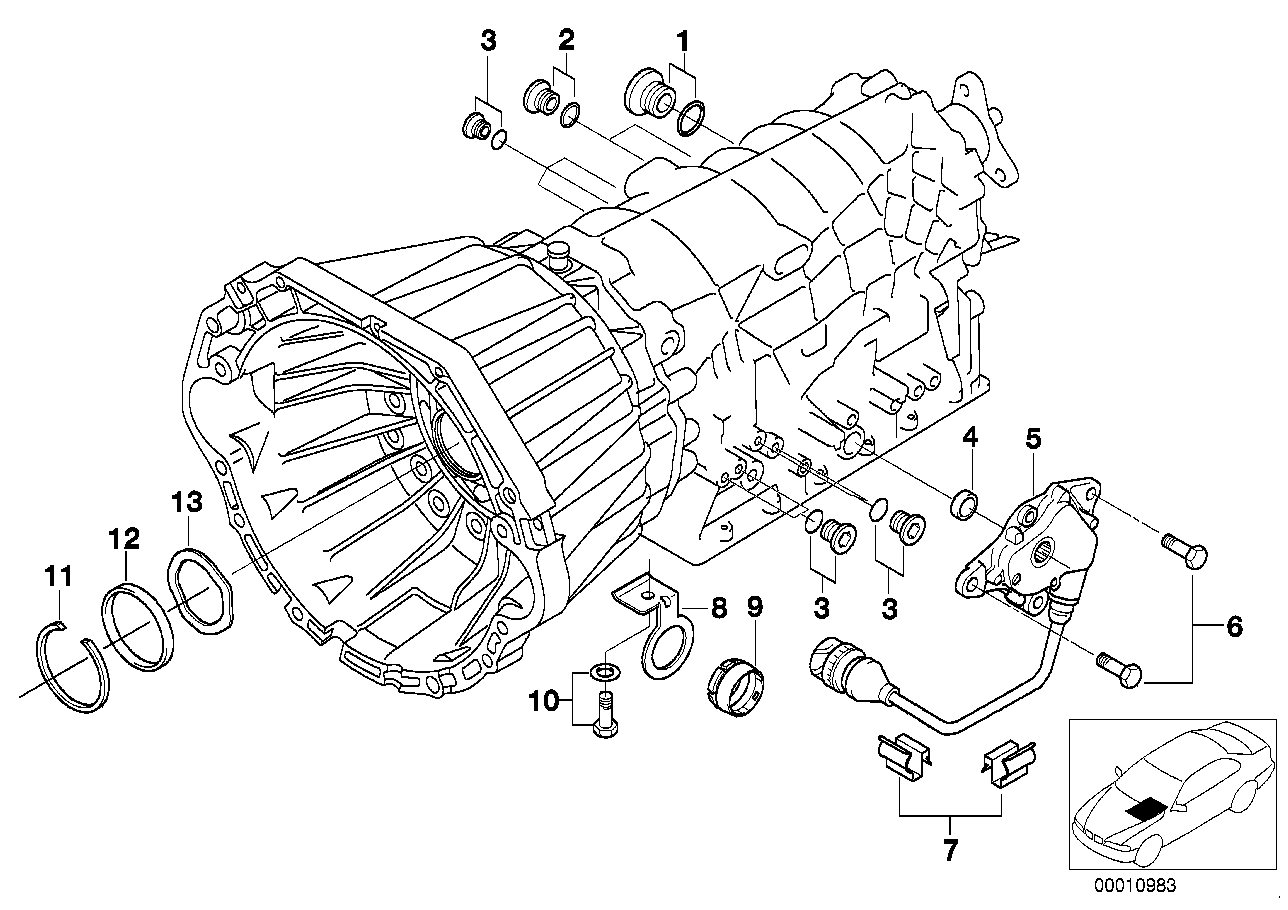 BMW 24 31 1 422 671 - Paraolio, Albero a camme www.autoricambi360.it