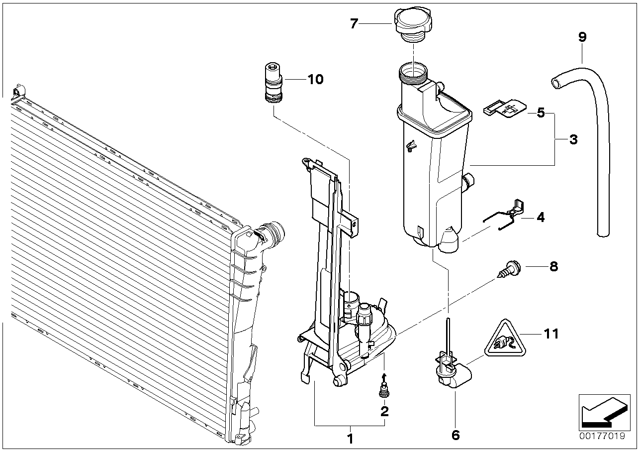VEMA 163007 - Serbatoio compensazione, Refrigerante www.autoricambi360.it