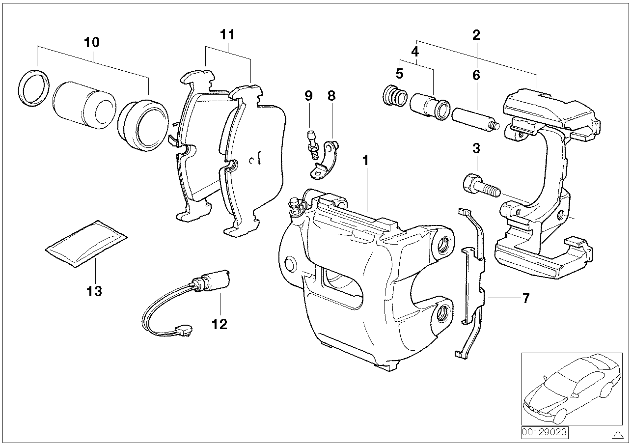 TRW GDB1531 - Kit pastiglie freno, Freno a disco www.autoricambi360.it