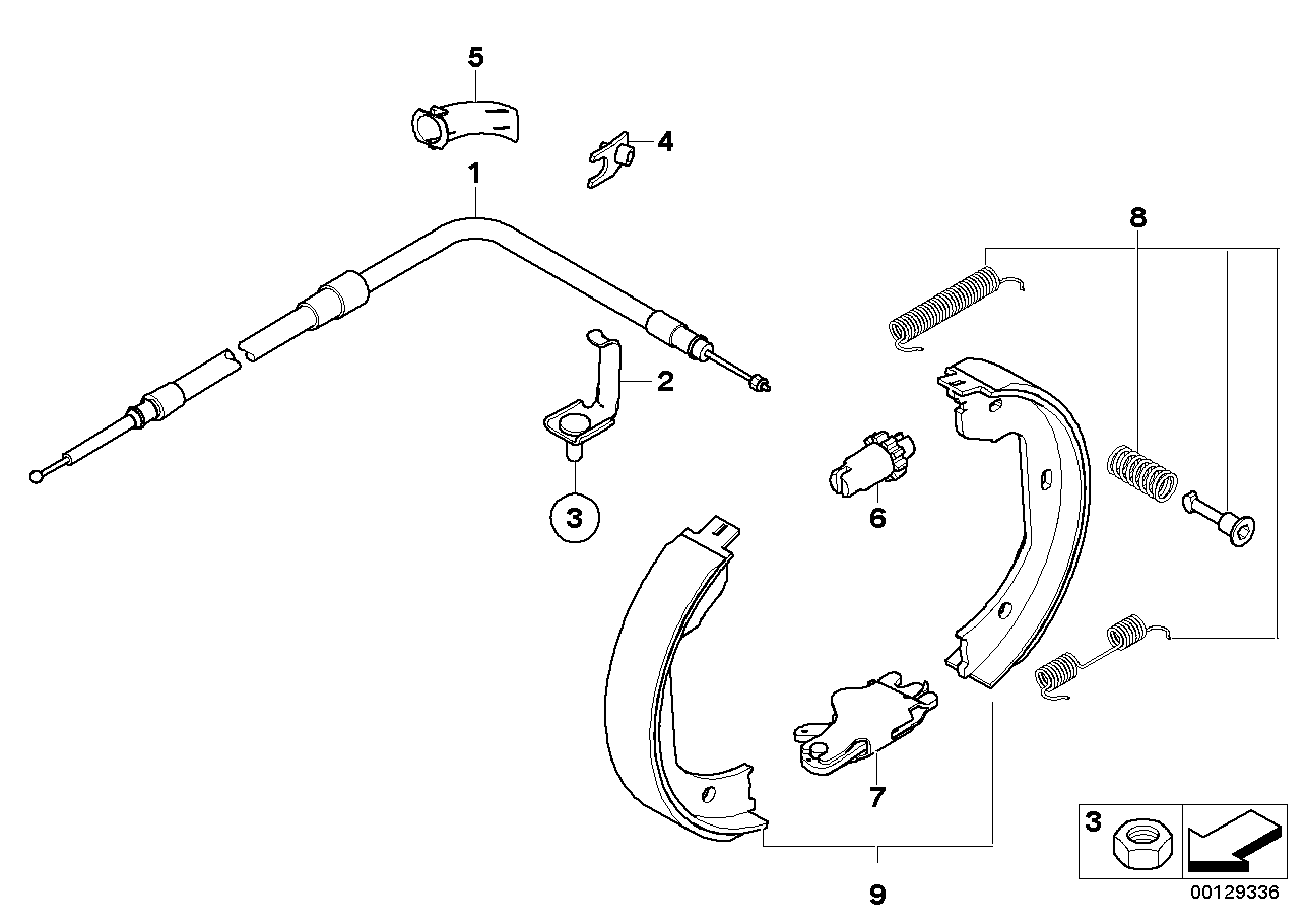 BMW 34416761293 - Kit ganasce freno www.autoricambi360.it