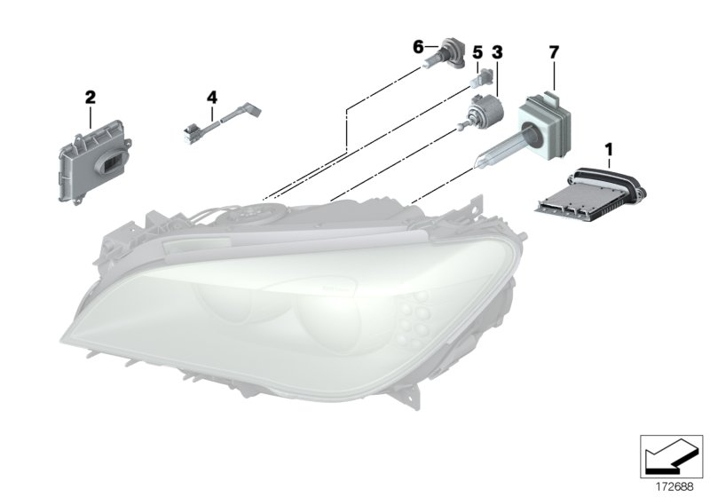 BMW 63117237647 - Centralina, Illuminazione www.autoricambi360.it