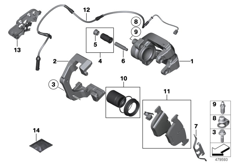 Cifam 822-773-6 - Kit pastiglie freno, Freno a disco www.autoricambi360.it