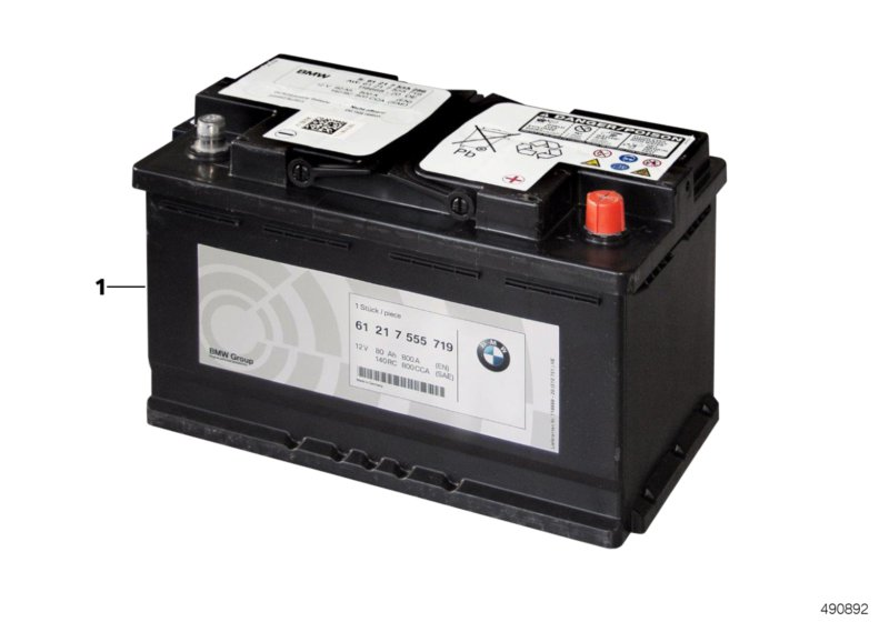 Tudor TA1000 - Batteria avviamento www.autoricambi360.it