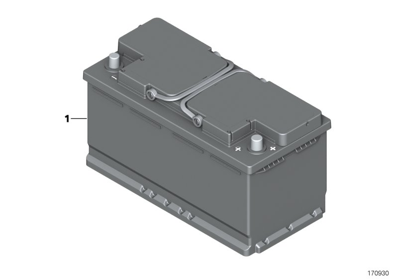 BMW 61216924023 - Batteria avviamento www.autoricambi360.it