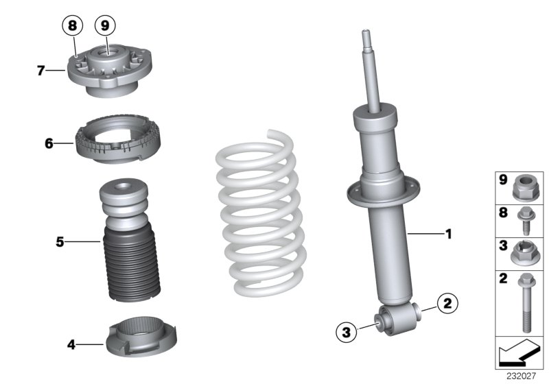 SACHS 900 325 - Kit parapolvere, Ammortizzatore www.autoricambi360.it