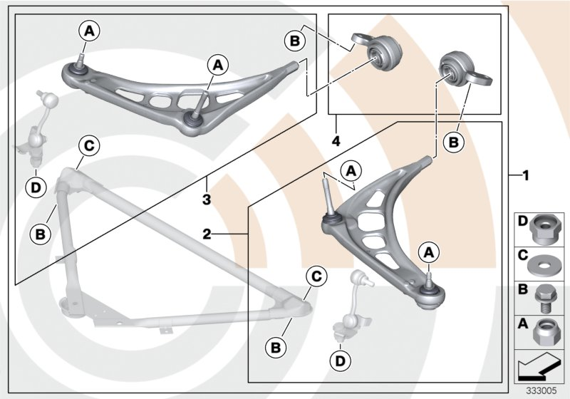 FARE 2647 - Supporto, Braccio oscillante www.autoricambi360.it