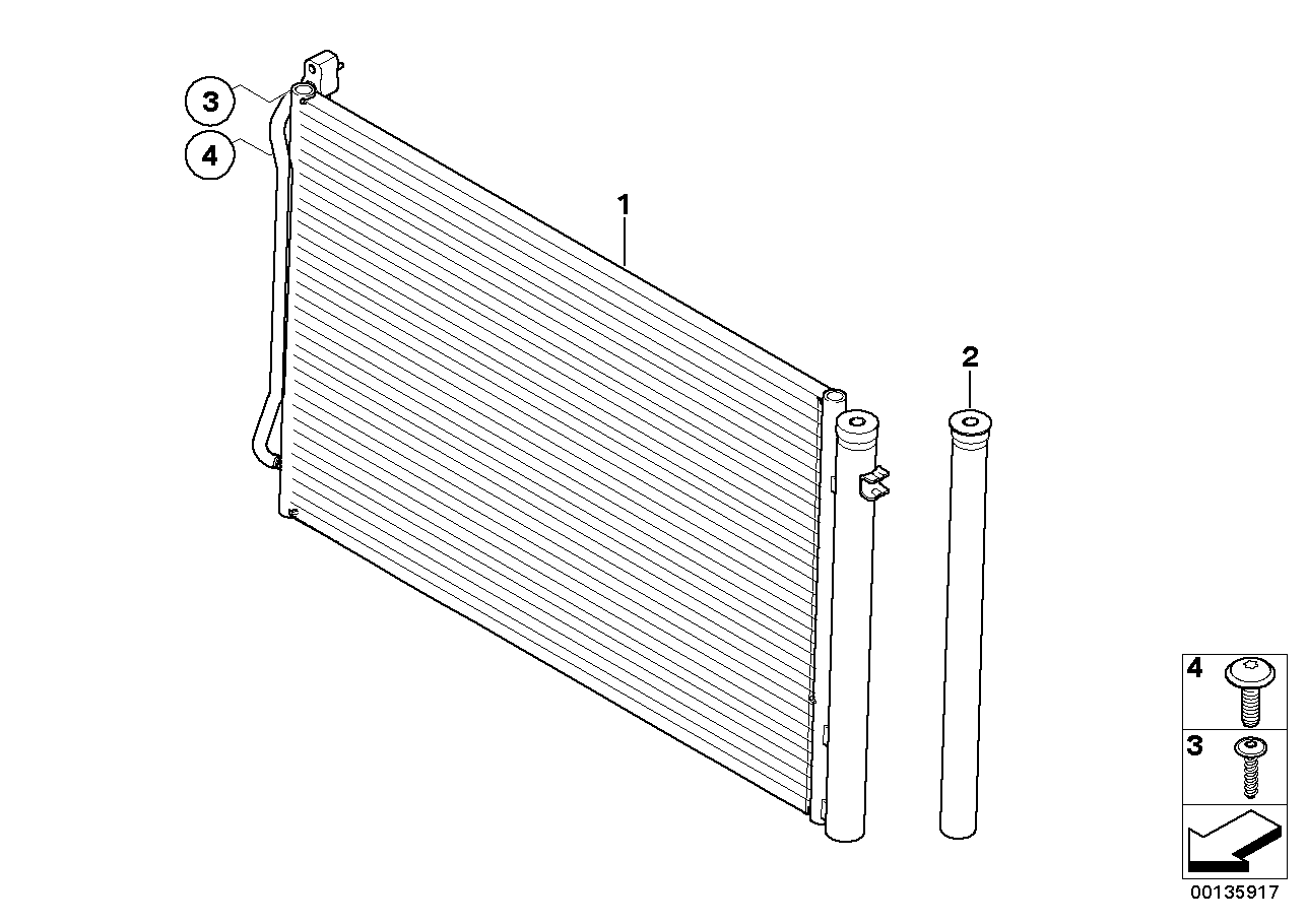 Denso DCN05012 - Condensatore, Climatizzatore www.autoricambi360.it