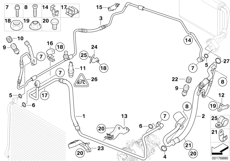 BMW 64536946346 - Interruttore a pressione, Climatizzatore www.autoricambi360.it