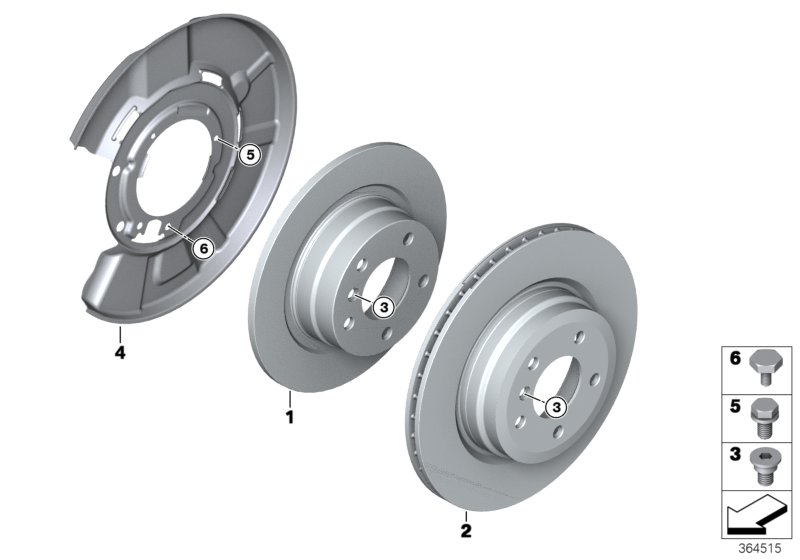 BMW 34 21 6 855 007 - Discofreno www.autoricambi360.it