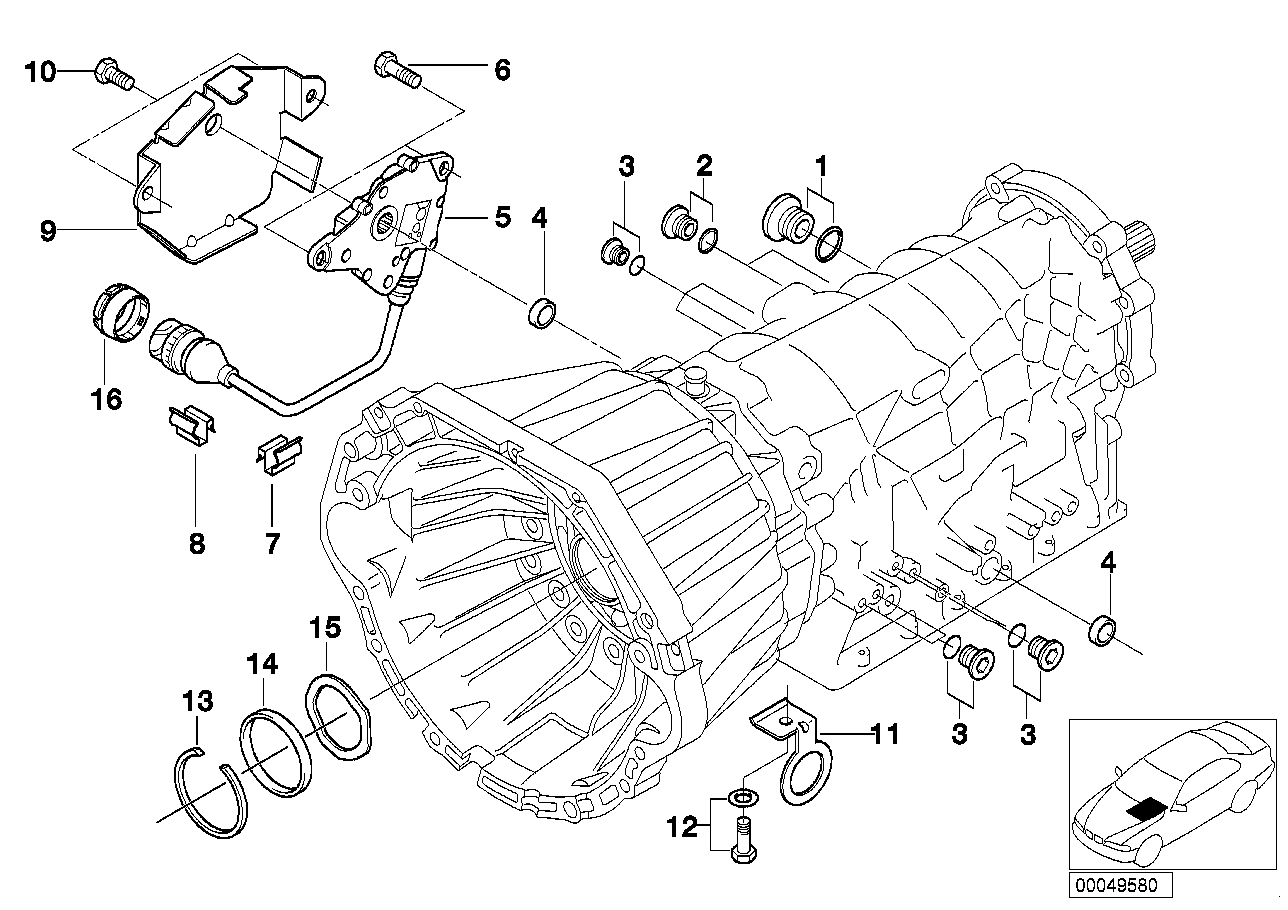 BMW 24 31 1 422 671 - Paraolio, Albero a camme www.autoricambi360.it