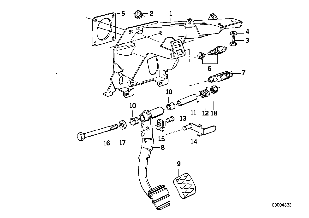 BMW 61 31 8 360 417 - Interruttore luce freno www.autoricambi360.it
