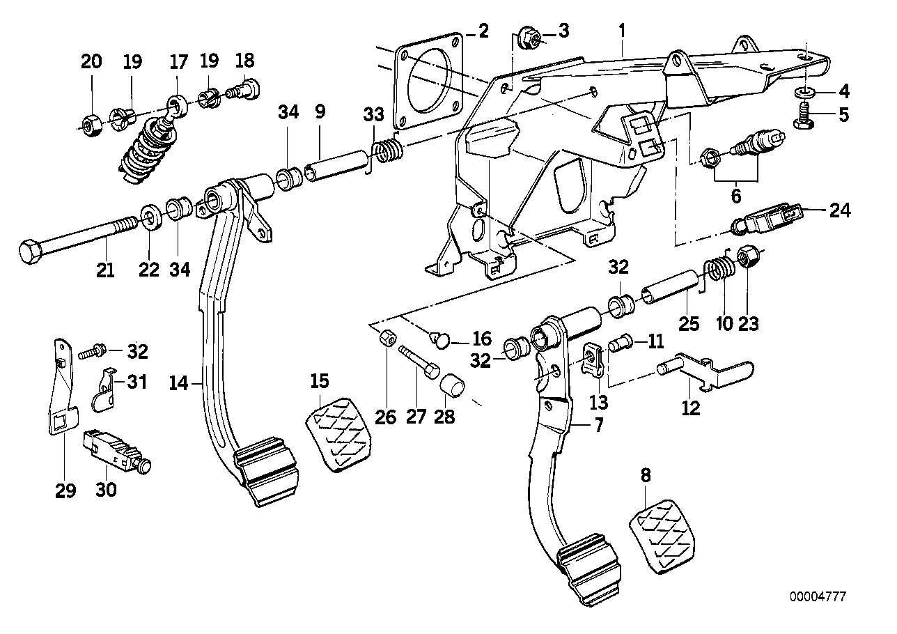 BMW 61 31 8 360 420 - Interruttore luce freno www.autoricambi360.it