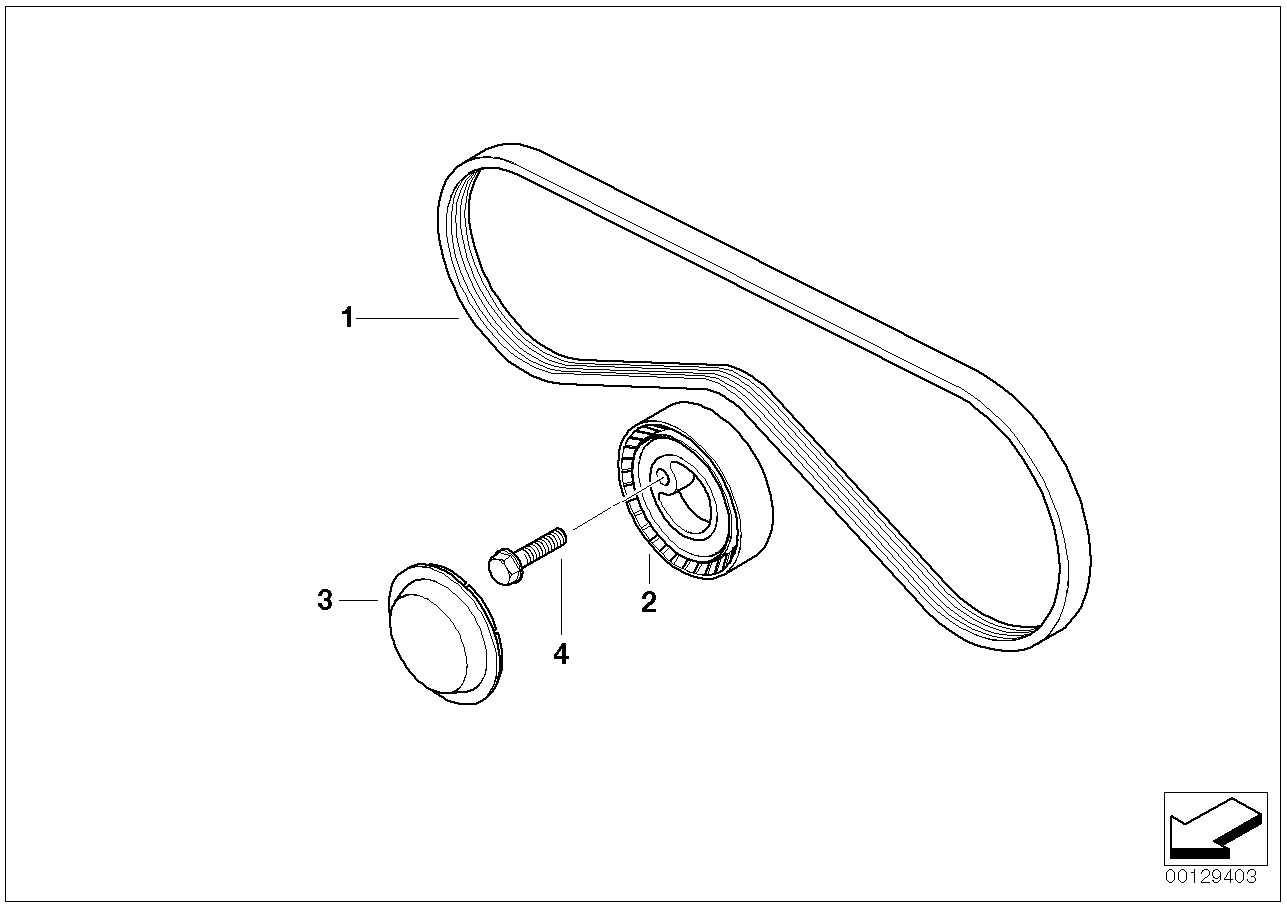 GATES 4PK890 - Cinghia Poly-V www.autoricambi360.it