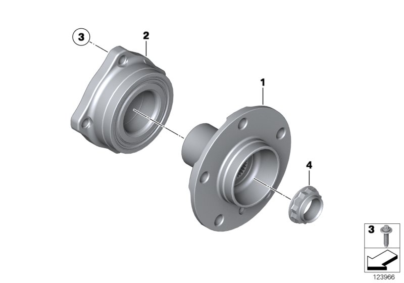 BMW 33411095652 - Kit cuscinetto ruota www.autoricambi360.it