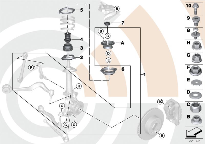 STC T405127 - Kit parapolvere, Ammortizzatore www.autoricambi360.it