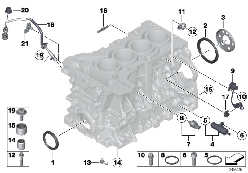 BMW 13627598861 - Sensore di detonazione www.autoricambi360.it