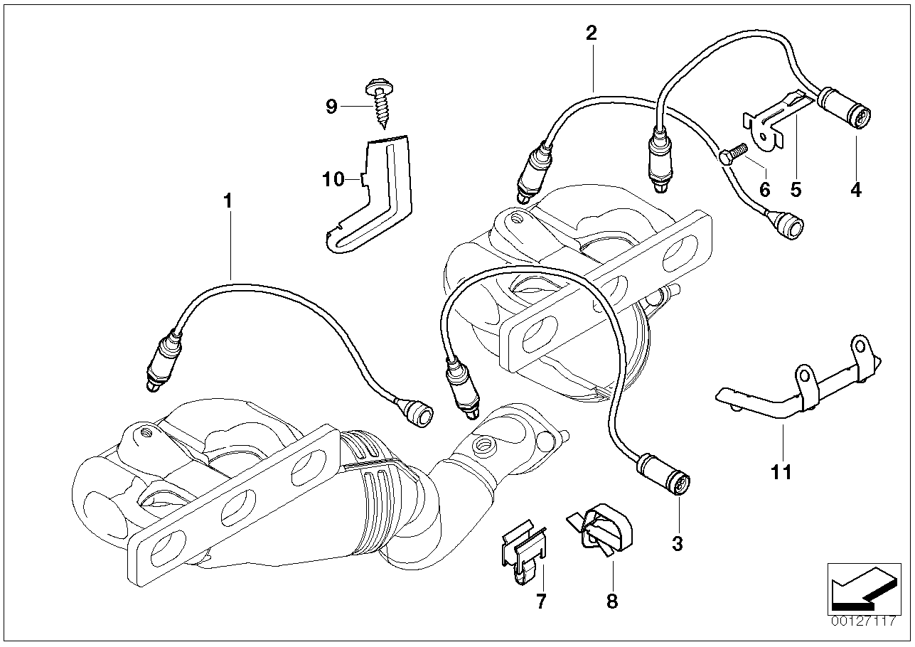 BMW 11781742050 - Sonda lambda www.autoricambi360.it