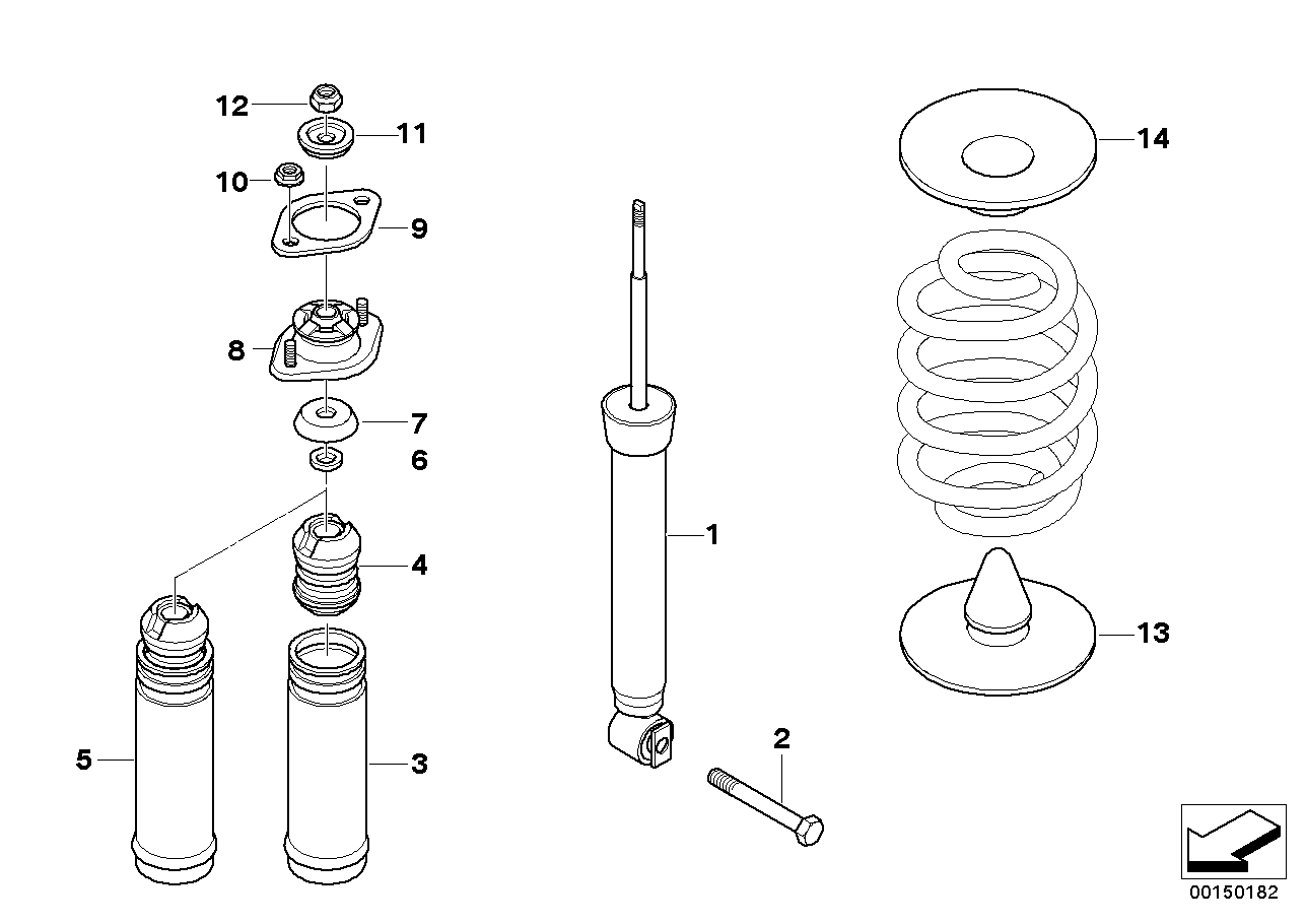 VEMA 44136 - Kit parapolvere, Ammortizzatore www.autoricambi360.it